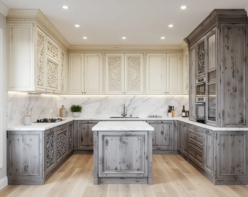 Кухня в стиле неоклассика на заказ