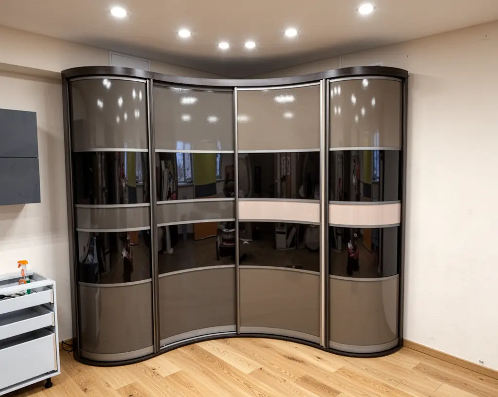 Радиусная мебель для гостиной на заказ