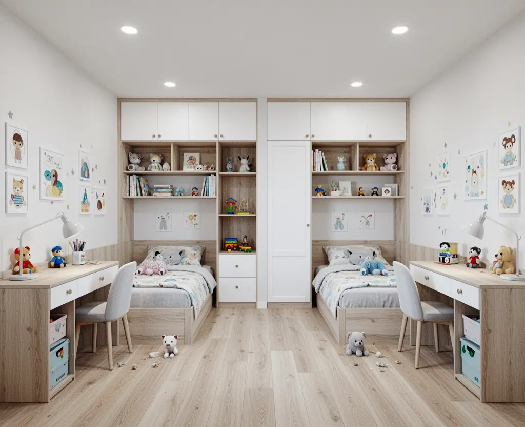 Детский гарнитур для двоих детей на заказ в Бресте