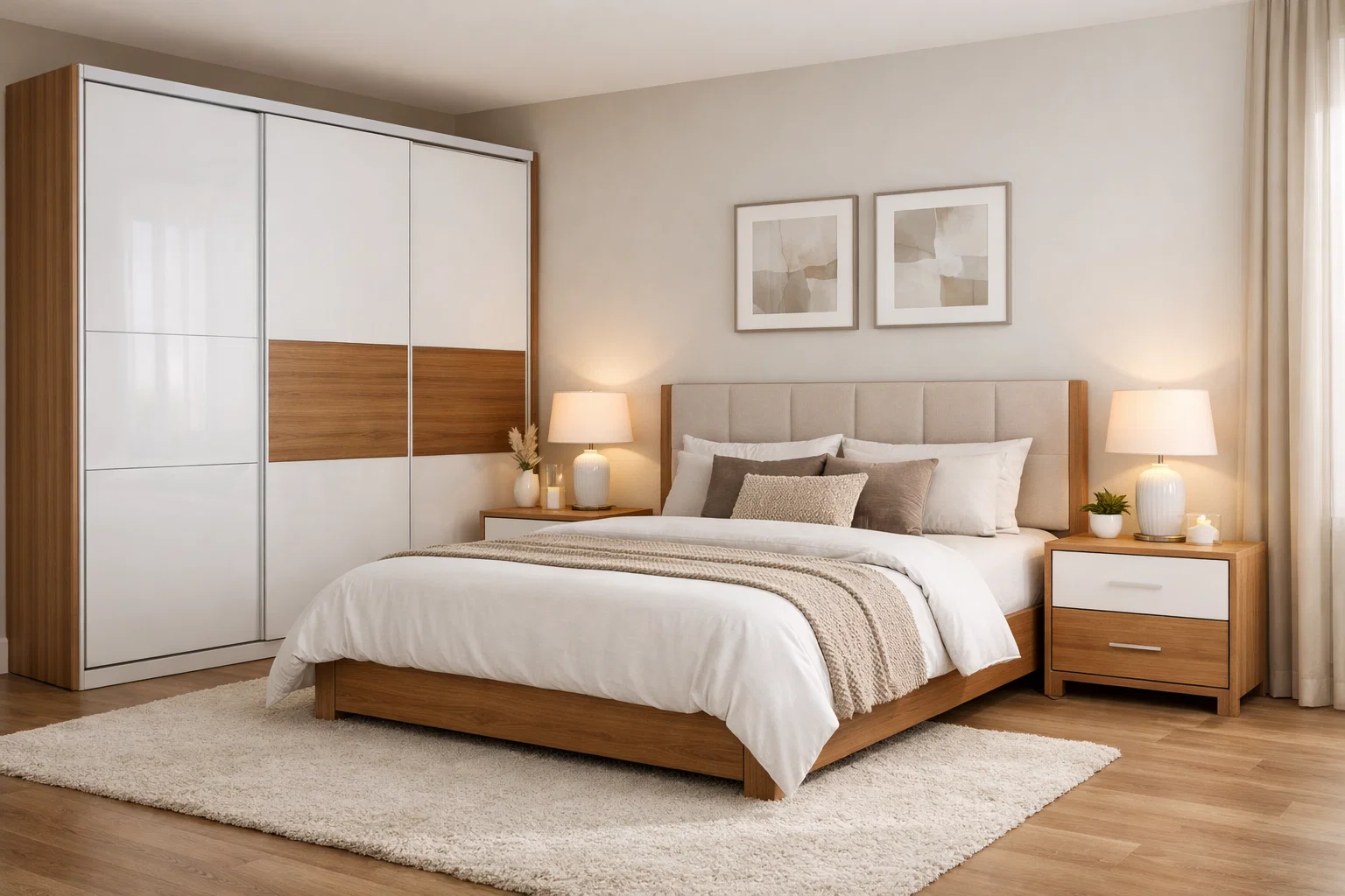 Кровать с мягким изголовьем на заказ в Бресте