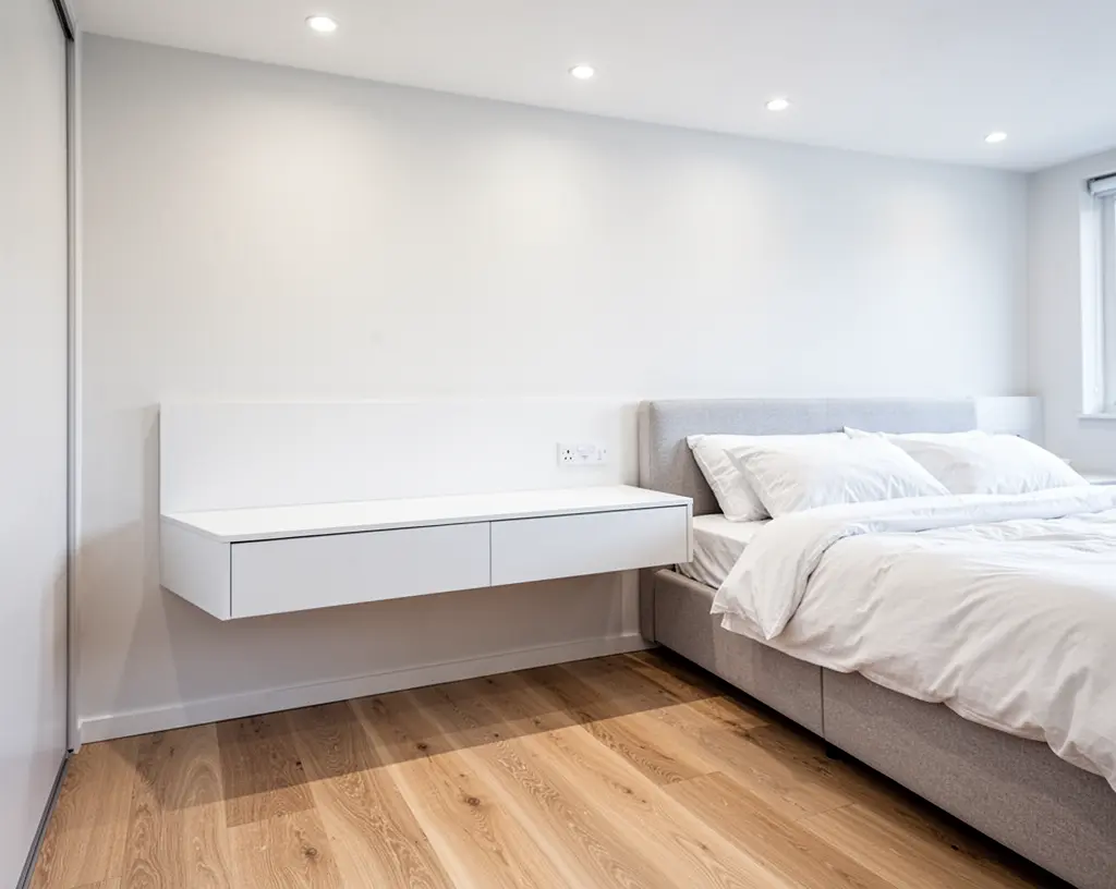 Подвесная прикроватная тумба на заказ в Бресте