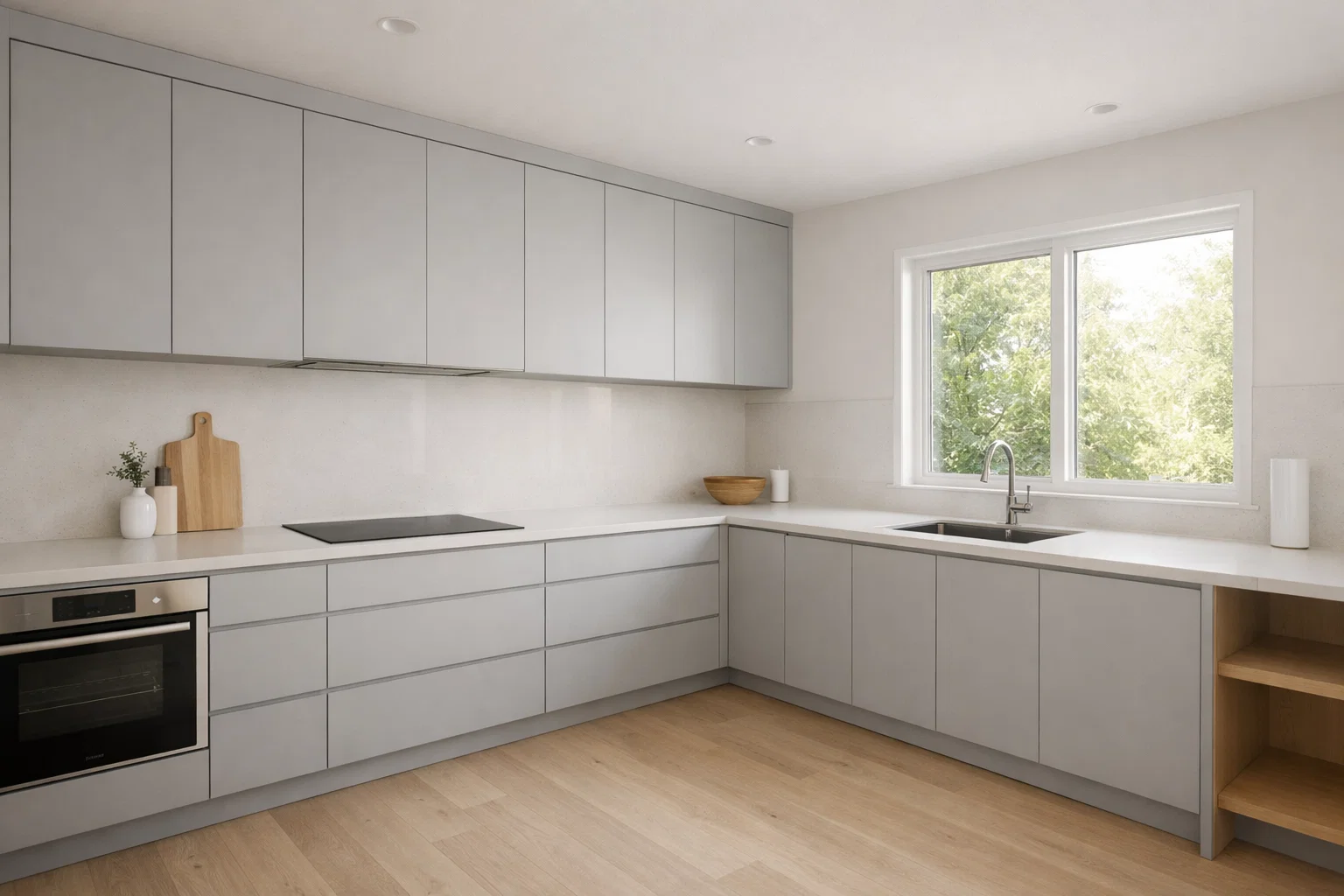 Шкаф-купе на заказ в Бресте — пример встроенной гардеробной Ателье Мебели